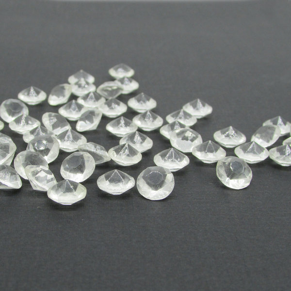 Vintage 39ss Clear Rhinestone Chatons, Unfoiled Glass Gems