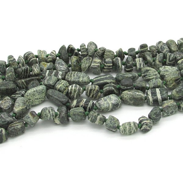 Zebra Jasper Gemstone Chip Beads