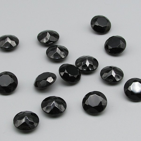 60ss Jet Black Faceted Dentelles (8)