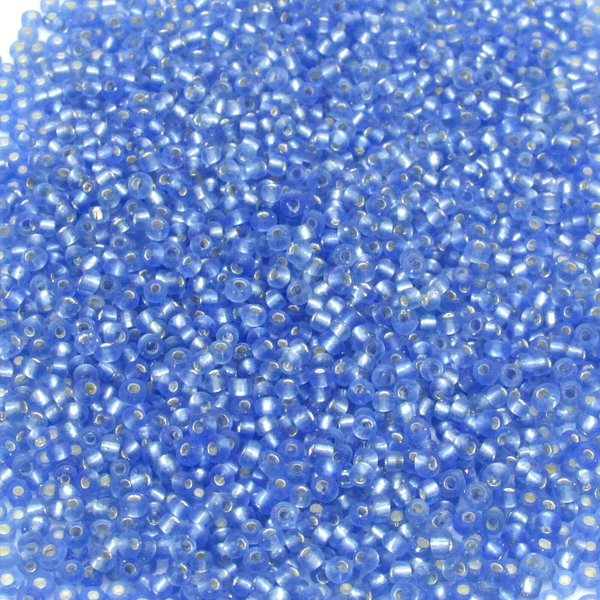 11/0 Round Seed Beads Light Blue