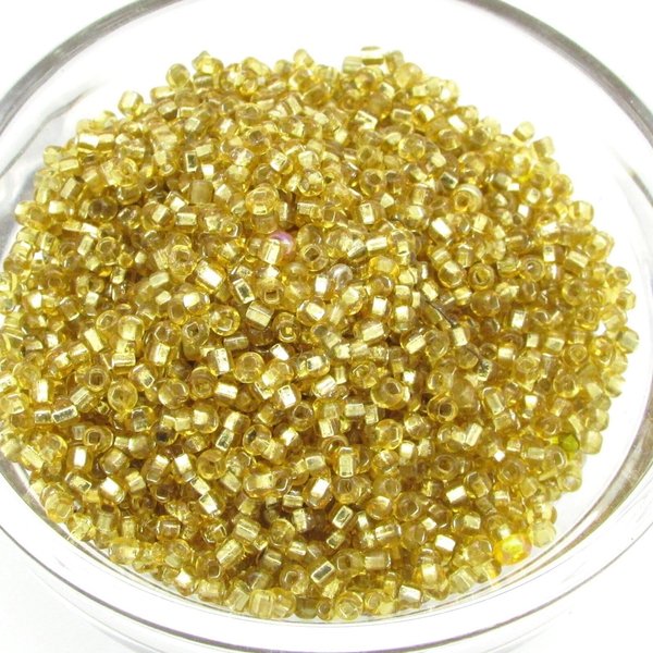 Translucent Gold 11/0 Rocailles