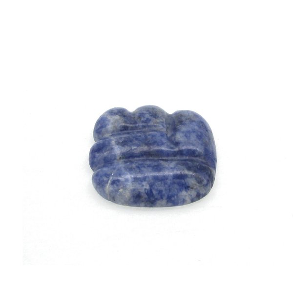 Dark Blue Sodalite Cabochon 24.5mm Art Deco Square 28ct Natural Gemstone