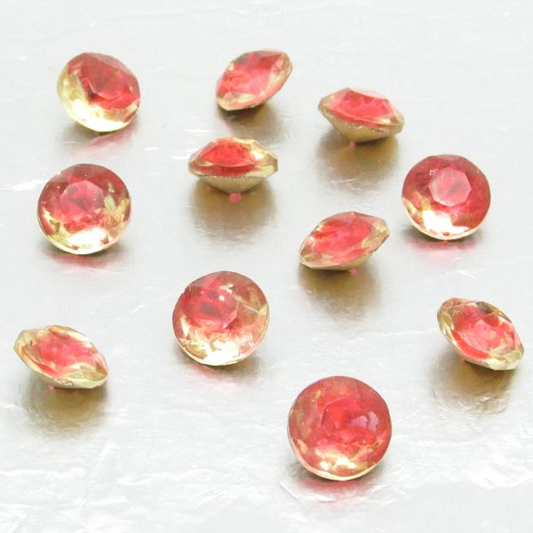 48ss Pink Sabrina Dentelles, Vintage 2-Tone Rhinestones (11)