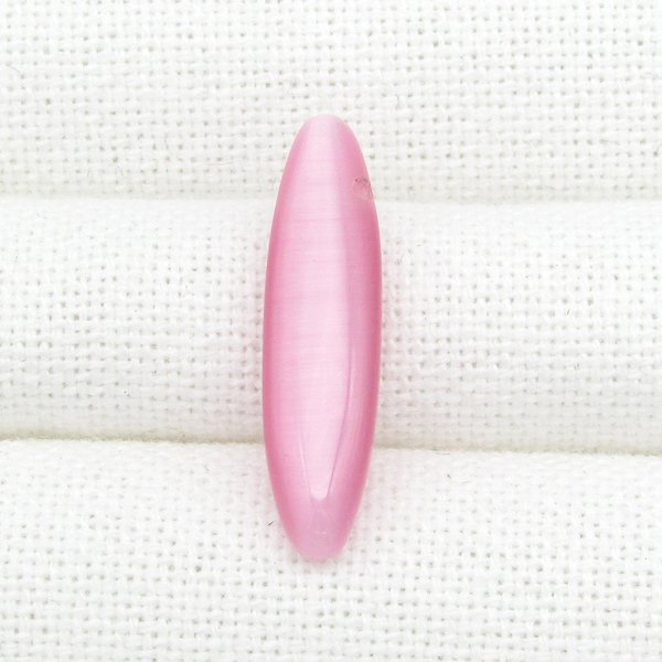 31x8x5mm Flat Marquise Top-drilled Pendant Fiber Optic Bead (1)