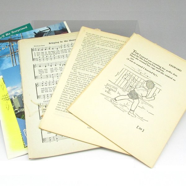 Vintage Paper Bundle for Junk Journaling and Scrapbooks, 100 Pieces