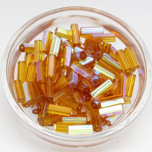 10x4mm Atlas Beads, Vintage Czech Glass