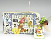 Mini Tag Junk Journal with Tab Binding