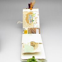 Mini Tag Junk Journal with Tab Binding