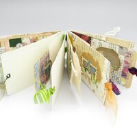 Mini Tag Junk Journal with Tab Binding