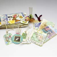 Mini Tag Junk Journal with Tab Binding