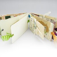 Mini Tag Junk Journal with Tab Binding