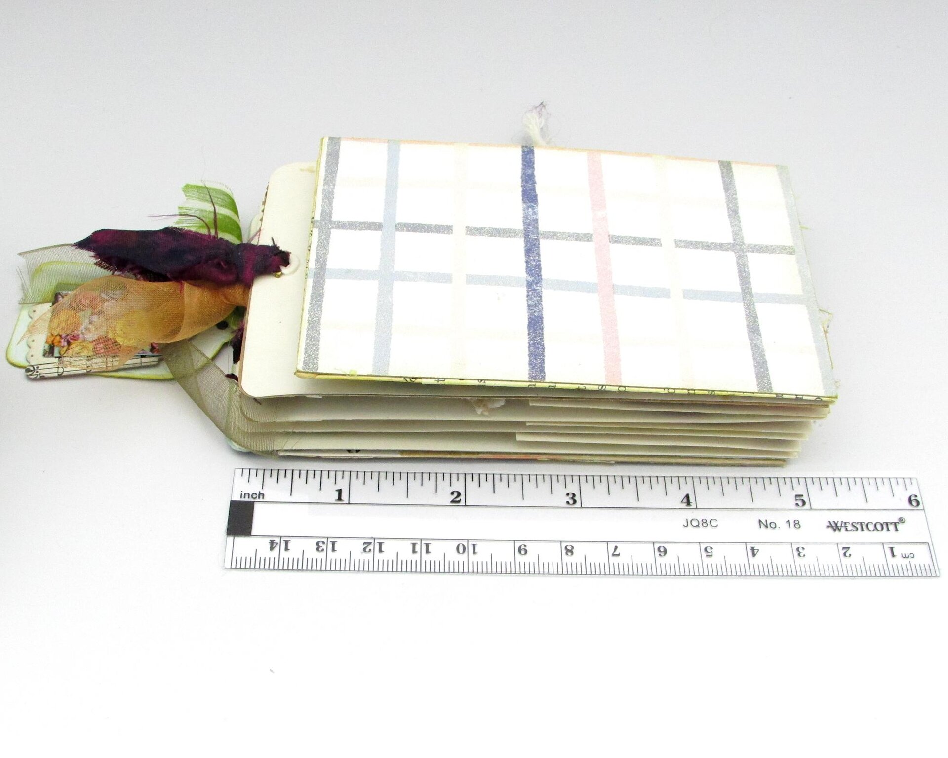 Mini Tag Junk Journal with Tab Binding